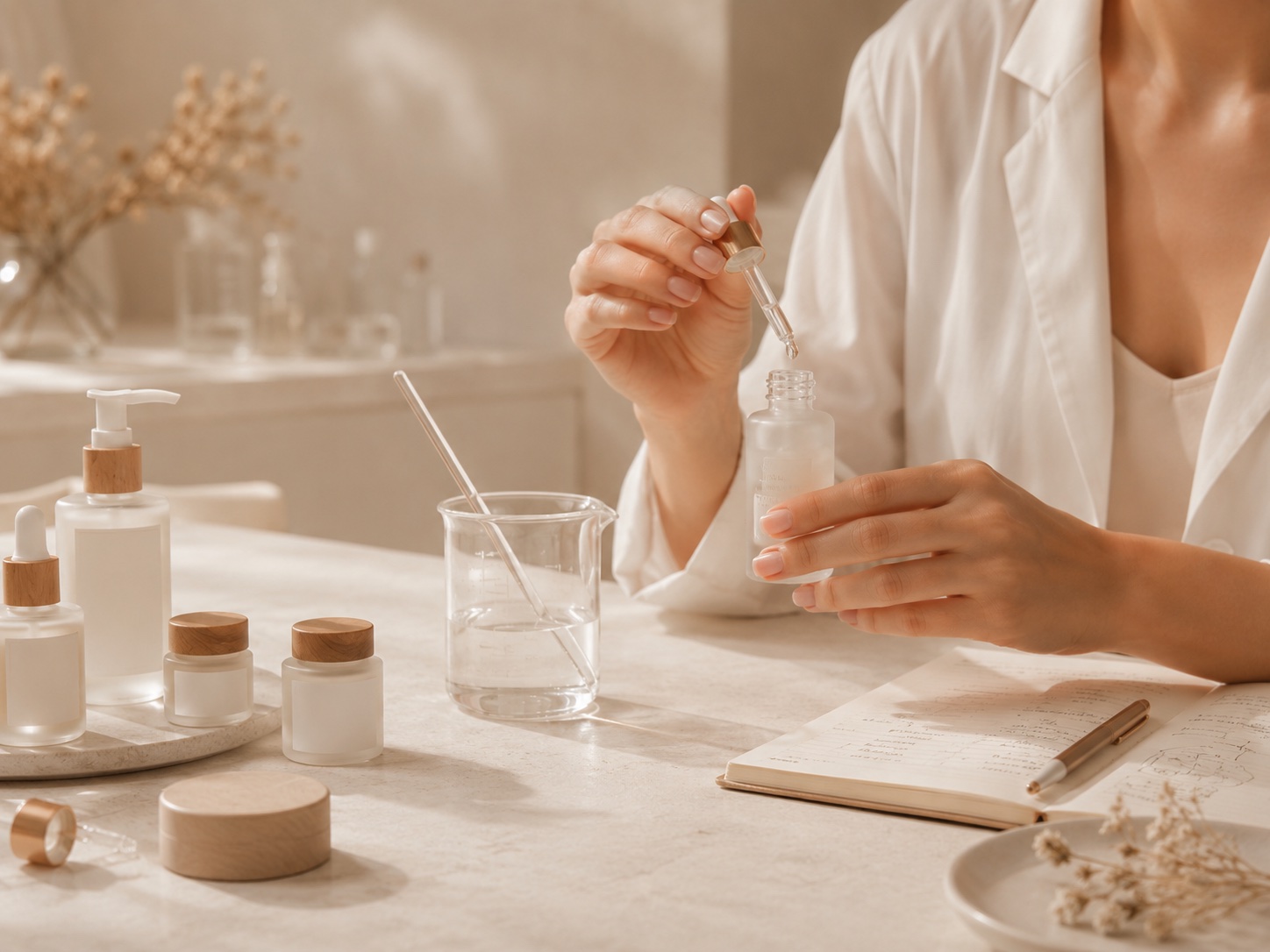 Kosmetikentwicklung — Pflegeprodukte mit eigenem Label